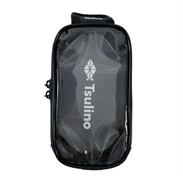 シースルーモバイルポーチ(ブラック)